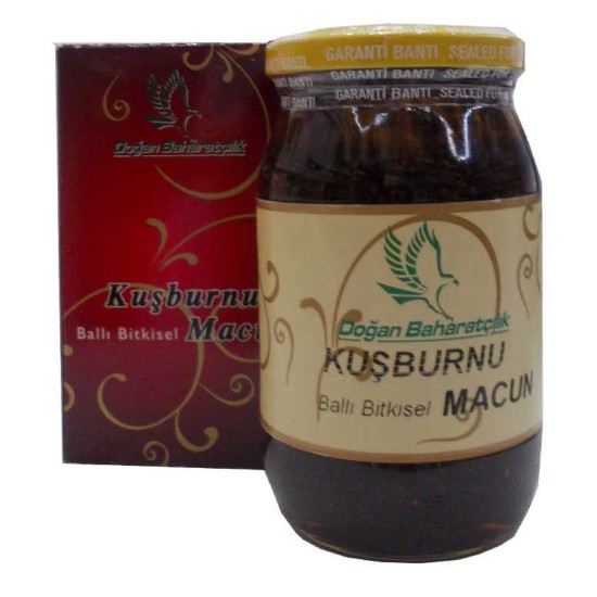 Kuşburnulu Ballı sel Karışım Cam Kavanoz 450 Gr Kuşburnulu Ballı sel Karışım Cam Kavanoz 450 Gr