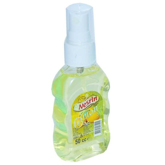 Limon Kolonyası 80 Derece Pet Şişe Sprey 50 ML Limon Kolonyası 80 Derece Pet Şişe Sprey 50 ML