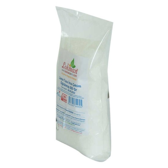 Limon Tuzu İnce Çekim Öğütülmüş 500 Gr Paket Limon Tuzu İnce Çekim Öğütülmüş 500 Gr Paket
