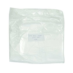Ekonomik Orta Boy Atlet Hışır Poşet 43X25 Cm İnce Beyaz 250 Adet 1 Paket