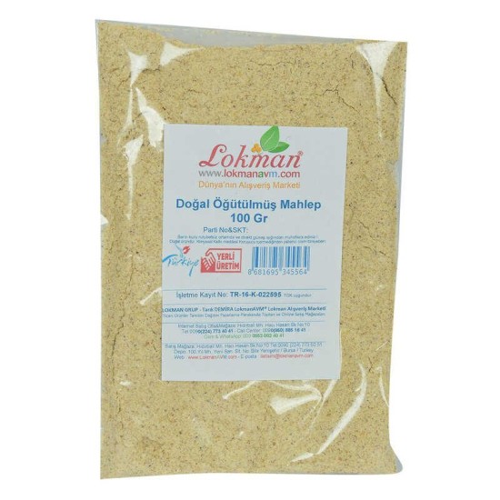 Mahlep Öğütülmüş Saf Doğal 100 Gr Paket Mahlep Öğütülmüş Saf Doğal 100 Gr Paket
