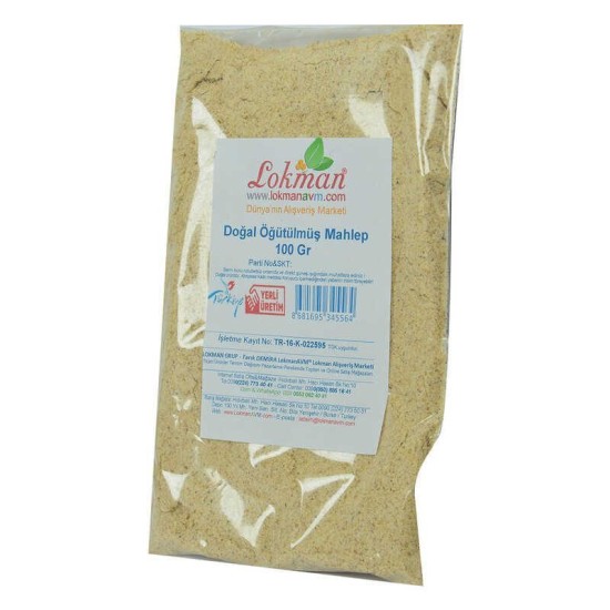 Mahlep Öğütülmüş Saf Doğal 100 Gr Paket Mahlep Öğütülmüş Saf Doğal 100 Gr Paket