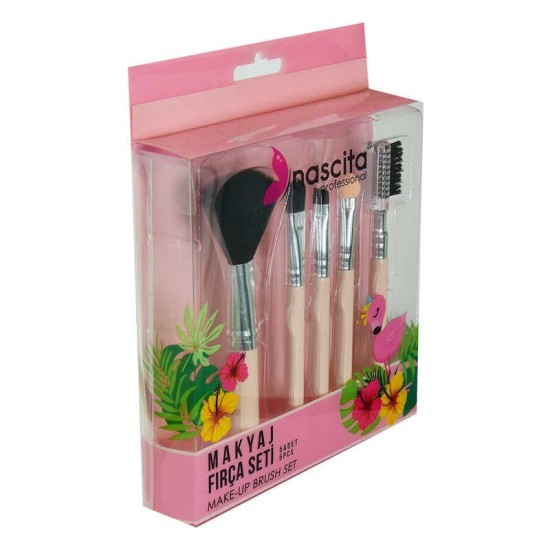 Makyaj Fırça Seti 5 Li Make-Up Brush Set Professional Makyaj Fırça Seti 5 Li Make-Up Brush Set Professional