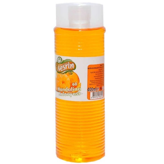Mandalina Kolonyası 60 Derece Pet Şişe 400 ML Mandalina Kolonyası 60 Derece Pet Şişe 400 ML