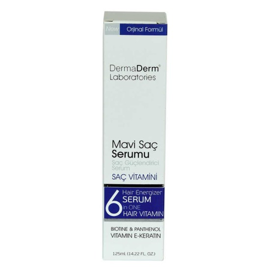 Mavi Saç Serumu Saç Güçlendirici Serum (Biotin Panthenol Vitamin E-Keratin) 125 ML Mavi Saç Serumu Saç Güçlendirici Serum (Biotin Panthenol Vitamin E-Keratin) 125 ML