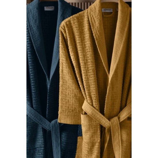 Bambu Bornoz Seti Lisse Moonlit Amber Bambu Bornoz Seti Lisse Moonlit Amber
