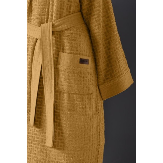 Bambu Bornoz Seti Lisse Moonlit Amber Bambu Bornoz Seti Lisse Moonlit Amber
