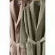 Bambu Bornoz Seti Lisse Sage Sabre Bambu Bornoz Seti Lisse Sage Sabre