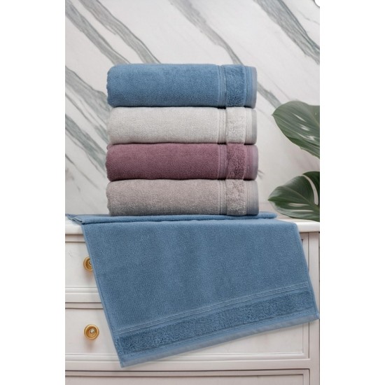 Jakarlı 4´lü 50x90 El Havlusu Bettina Jakarlı 4´lü 50x90 El Havlusu Bettina