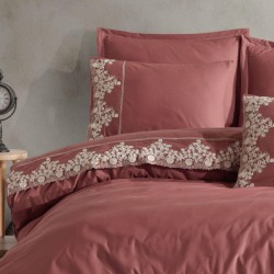 Çift Kişilik Butik Uyku Seti Osela V3 Kiremit