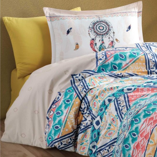 Genç Ranforce Tek Kişilik Nev Takımı Boho v1 Bej Genç Ranforce Tek Kişilik Nev Takımı Boho v1 Bej