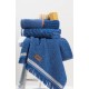3'lü Jakarlı Havlu Seti Denim Mavi 50x90 8680108067345 3'lü Jakarlı Havlu Seti Denim Mavi 50x90 8680108067345