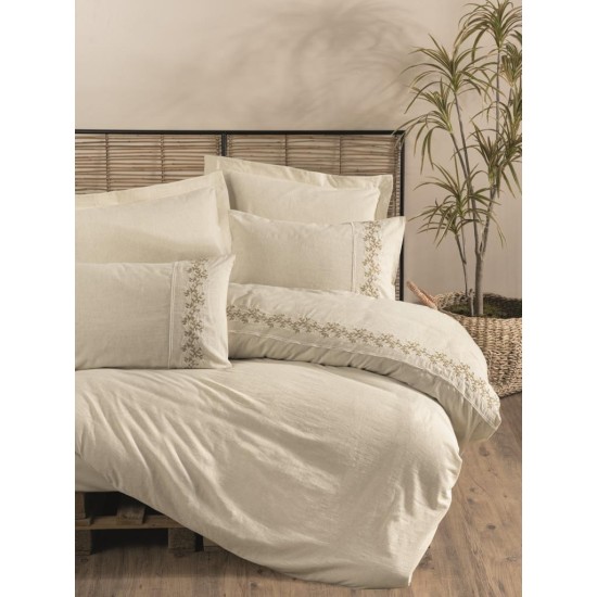 Cotton Keten Çift Kişilik Nev Takımı Darian Cotton Keten Çift Kişilik Nev Takımı Darian