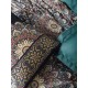 Çift Kişilik Saten Nev Takımı Ornate Petrol Çift Kişilik Saten Nev Takımı Ornate Petrol