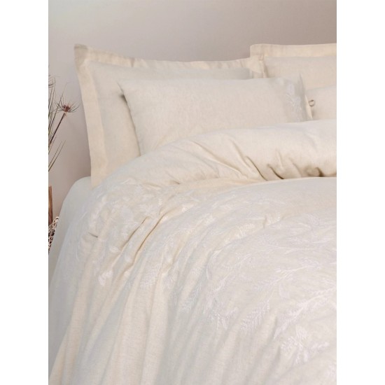 Cotton Keten Çift Kişilik Nev Takımı Kivora Cotton Keten Çift Kişilik Nev Takımı Kivora