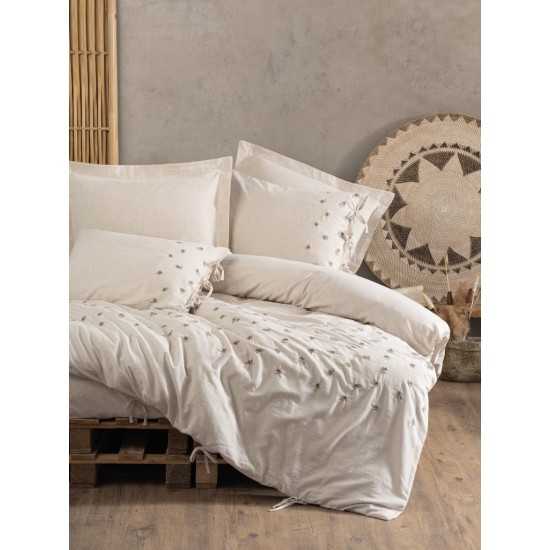 Cotton Keten Çift Kişilik Nev Takımı Arie Cotton Keten Çift Kişilik Nev Takımı Arie