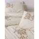 Cotton Keten Çift Kişilik Nev Takımı Kaneli Cotton Keten Çift Kişilik Nev Takımı Kaneli