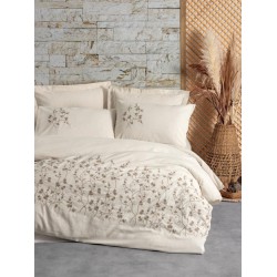 Cotton Keten Çift Kişilik Nev Takımı Hemera