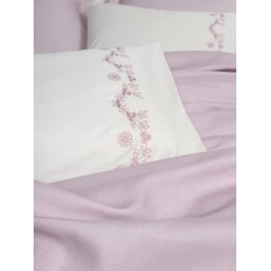 Serenity Bambu Çift Kişilik Pike Takımı Vaila Lila