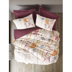 Tek Kişilik Nev Takımı Flos Bordo 8680108078631