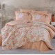 Çift Kişilik Poplin Nev Lily Somon Çift Kişilik Poplin Nev Lily Somon