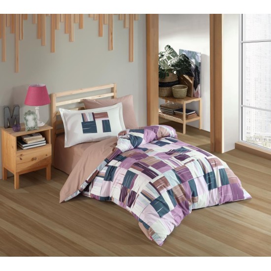 Tek Kişilik Poplin Nev Takımı Dream Bordo Tek Kişilik Poplin Nev Takımı Dream Bordo