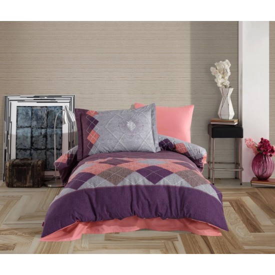 Tek Kişilik Poplin Nev Takımı Carilla Pembe Tek Kişilik Poplin Nev Takımı Carilla Pembe