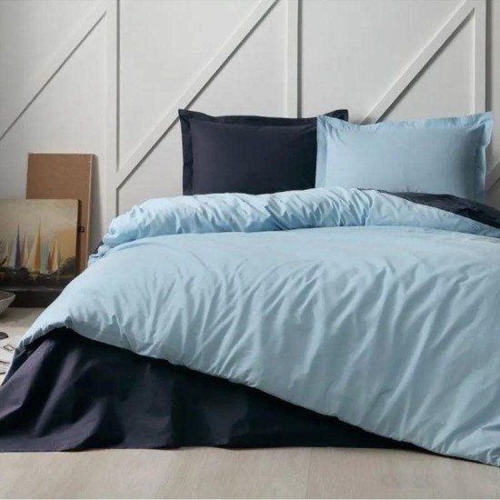 Özdilek Çift Kişilik Ranforce Nev Takımı Colormix Aqua Lacivert Özdilek Çift Kişilik Ranforce Nev Takımı Colormix Aqua Lacivert