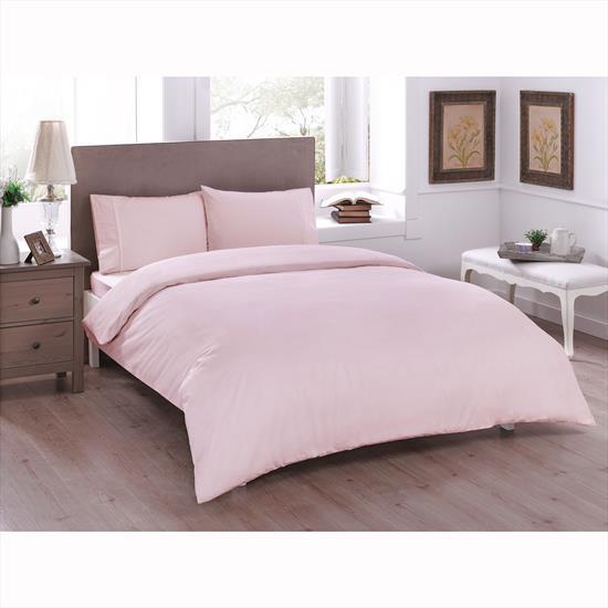 Ranforce Çift Kişilik Nev Takımı Basic Açık Pembe Ranforce Çift Kişilik Nev Takımı Basic Açık Pembe