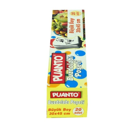 Buzdolabı Poşeti Büyük Boy 30x45 Cm 20 Adet Buzdolabı Poşeti Büyük Boy 30x45 Cm 20 Adet