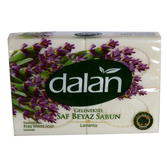 Saf Beyaz Lavantalı Sabun 150 Gr x 4 Adetli Saf Beyaz Lavantalı Sabun 150 Gr x 4 Adetli