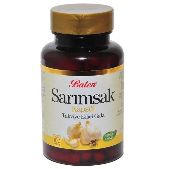 Sarımsak 100 Kapsül Sarımsak 100 Kapsül