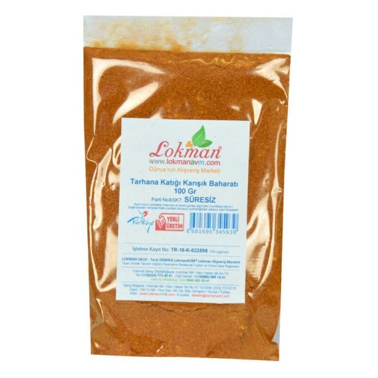 Tarhana Katığı Karışık Baharatı 100 Gr Paket Tarhana Katığı Karışık Baharatı 100 Gr Paket