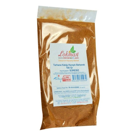 Tarhana Katığı Karışık Baharatı 100 Gr Paket Tarhana Katığı Karışık Baharatı 100 Gr Paket