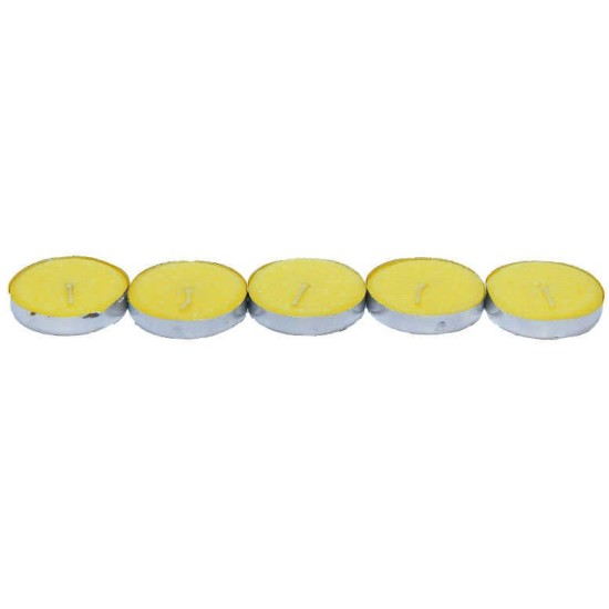 Tea Lights Sarı Mum 5 li 1 Paket Tea Lights Sarı Mum 5 li 1 Paket