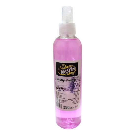 Uludağ Geceleri Kolonyası 60 Derece Pet Şişe Sprey 250 ML Uludağ Geceleri Kolonyası 60 Derece Pet Şişe Sprey 250 ML