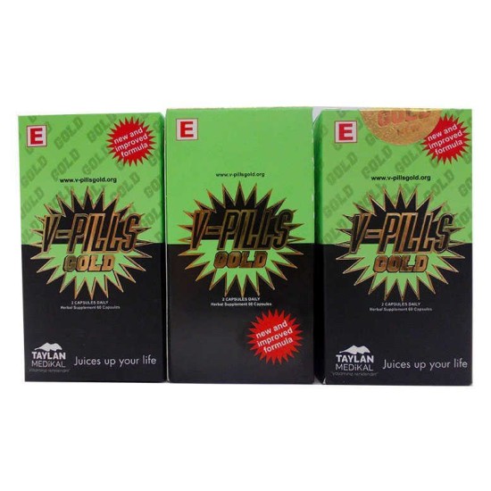 VPills Gold sel 60 Kapsül 3Kutu VPills Gold sel 60 Kapsül 3Kutu