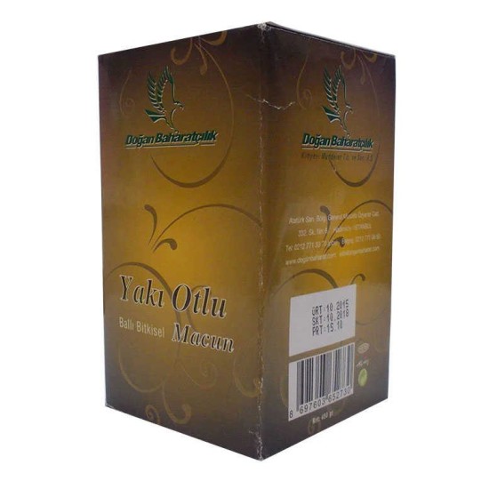 Yakı Otlu Ballı sel Karışım Cam Kavanoz 450 Gr Yakı Otlu Ballı sel Karışım Cam Kavanoz 450 Gr