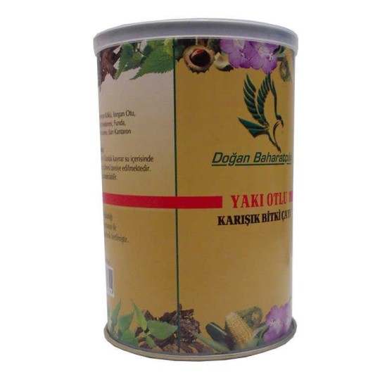 Yakı Otlu Karışık sel Çay 100 Gr Teneke Kutu Yakı Otlu Karışık sel Çay 100 Gr Teneke Kutu