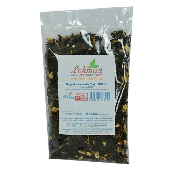Yasemin Çayı Doğal 100 Gr Paket Yasemin Çayı Doğal 100 Gr Paket