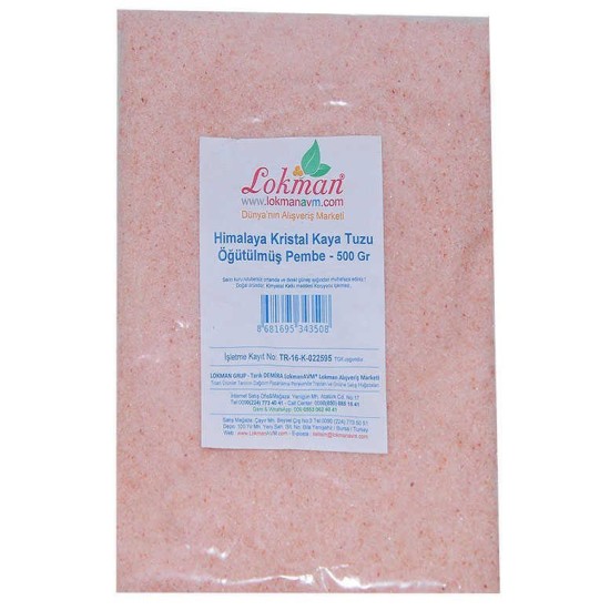 Yemeklik Himalaya Kristal Kaya Tuzu Öğütülmüş Pembe 500 Gr Yemeklik Himalaya Kristal Kaya Tuzu Öğütülmüş Pembe 500 Gr