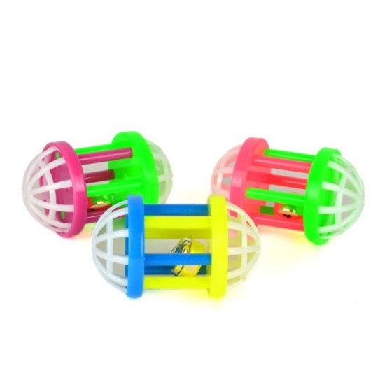 Çıngıraklı Elips Kedi Oyun Topu 8 cm 3 lü set Çıngıraklı Elips Kedi Oyun Topu 8 cm 3 lü set