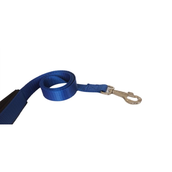 Köpek Gezdirme Kayışı 1,5 cm x 115 cm Mavi Köpek Gezdirme Kayışı 1,5 cm x 115 cm Mavi