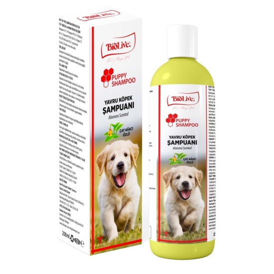 Biolive Çay Ağacı Özlü Yavru Köpek Şampuanı 200ml Biolive Çay Ağacı Özlü Yavru Köpek Şampuanı 200ml