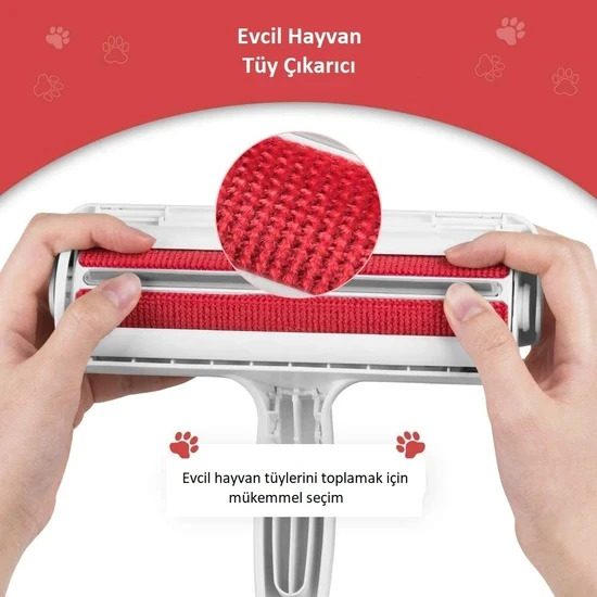 Kedi Köpek Tüy Toplayıcı Hazneli Gırgır 7-12-20 cm Kedi Köpek Tüy Toplayıcı Hazneli Gırgır 7-12-20 cm