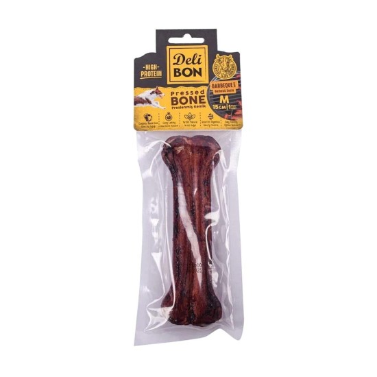 Deri Pres Kemik M Boy Barbekü 15 cm x 1 Adet Deri Pres Kemik M Boy Barbekü 15 cm x 1 Adet