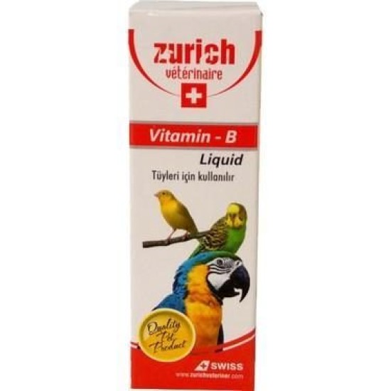 Kuşlar için B Vitamini 30 ml Kuşlar için B Vitamini 30 ml
