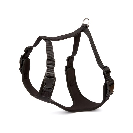 Havalı Ped Dokuma Köpek Göğüs Tasması 50/70 cm Siyah Havalı Ped Dokuma Köpek Göğüs Tasması 50/70 cm Siyah