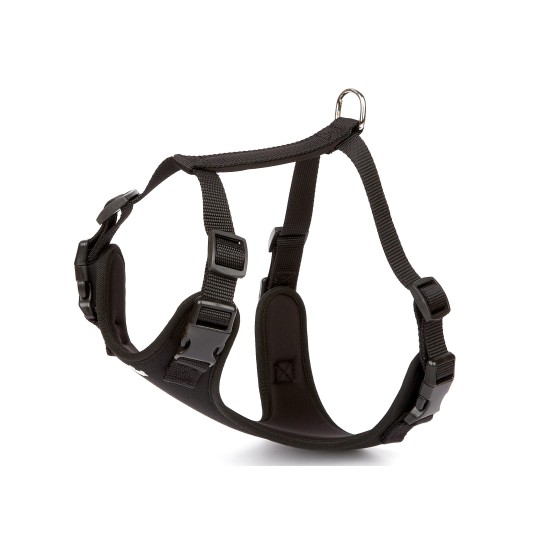 Havalı Ped Dokuma Köpek Göğüs Tasması 45/55 cm Siyah Havalı Ped Dokuma Köpek Göğüs Tasması 45/55 cm Siyah