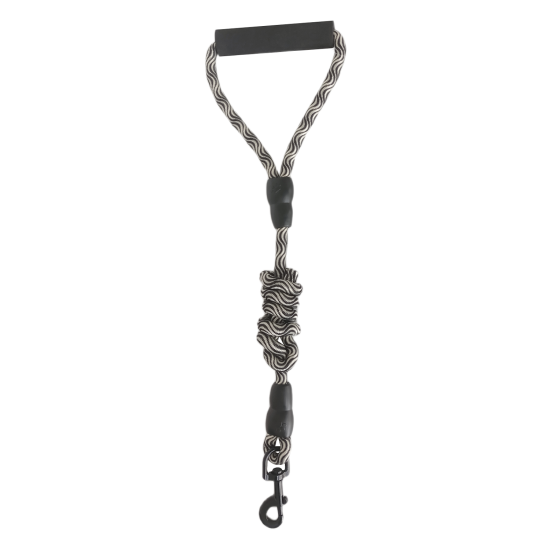 Köpek Göğüs Tasma Seti Dalga Desenli 1.5 cm*35-48 cm Siyah-Beyaz Köpek Göğüs Tasma Seti Dalga Desenli 1.5 cm*35-48 cm Siyah-Beyaz